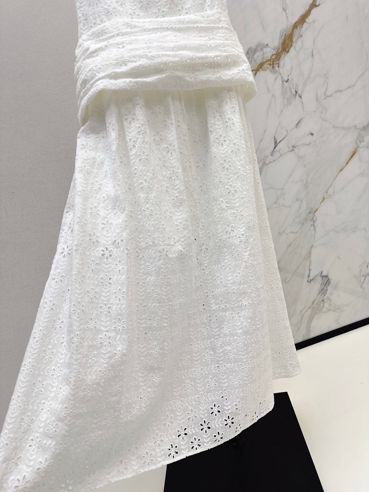 25ss resort style tube top design dress