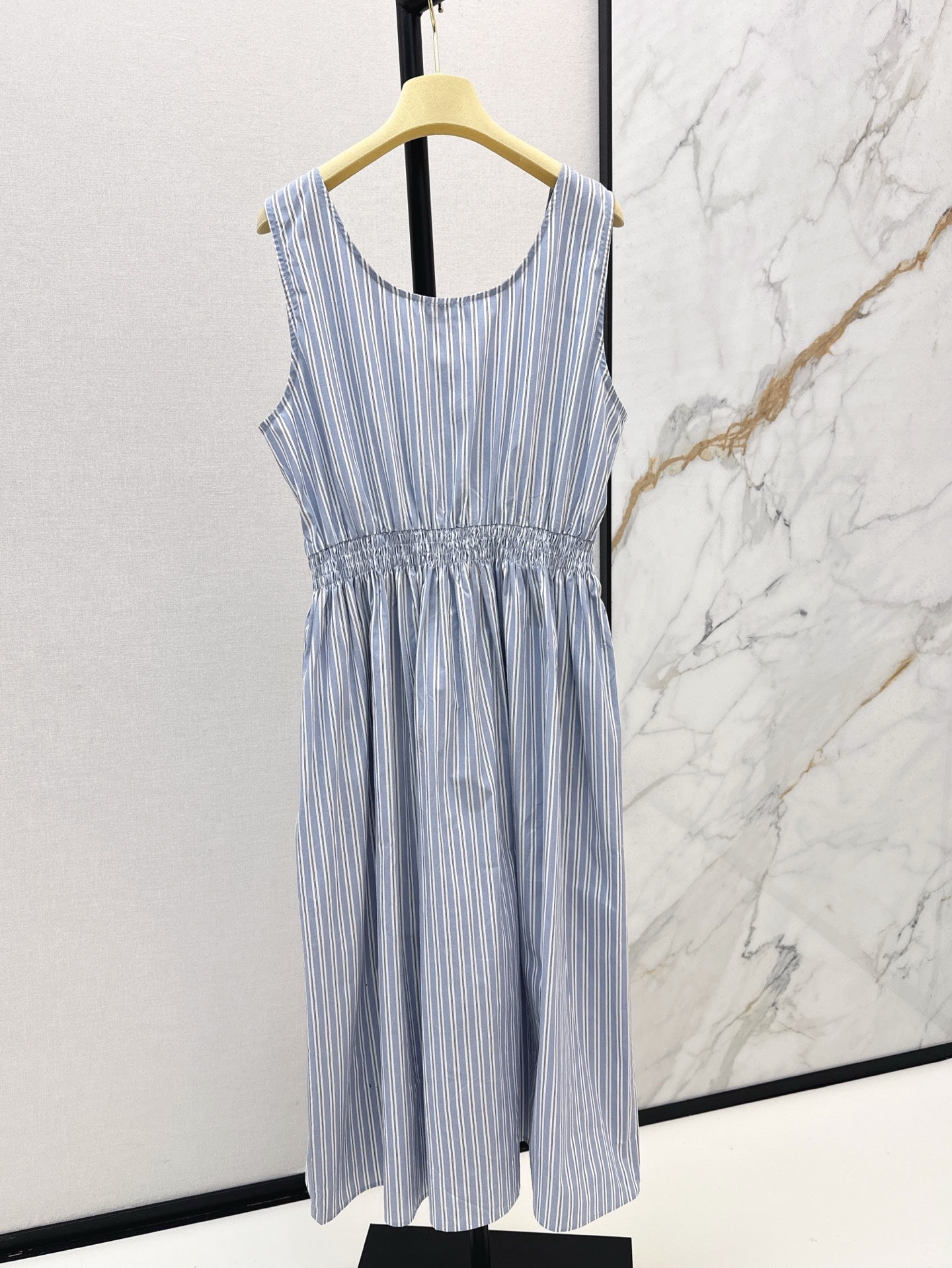 25ss striped sleeveless dress