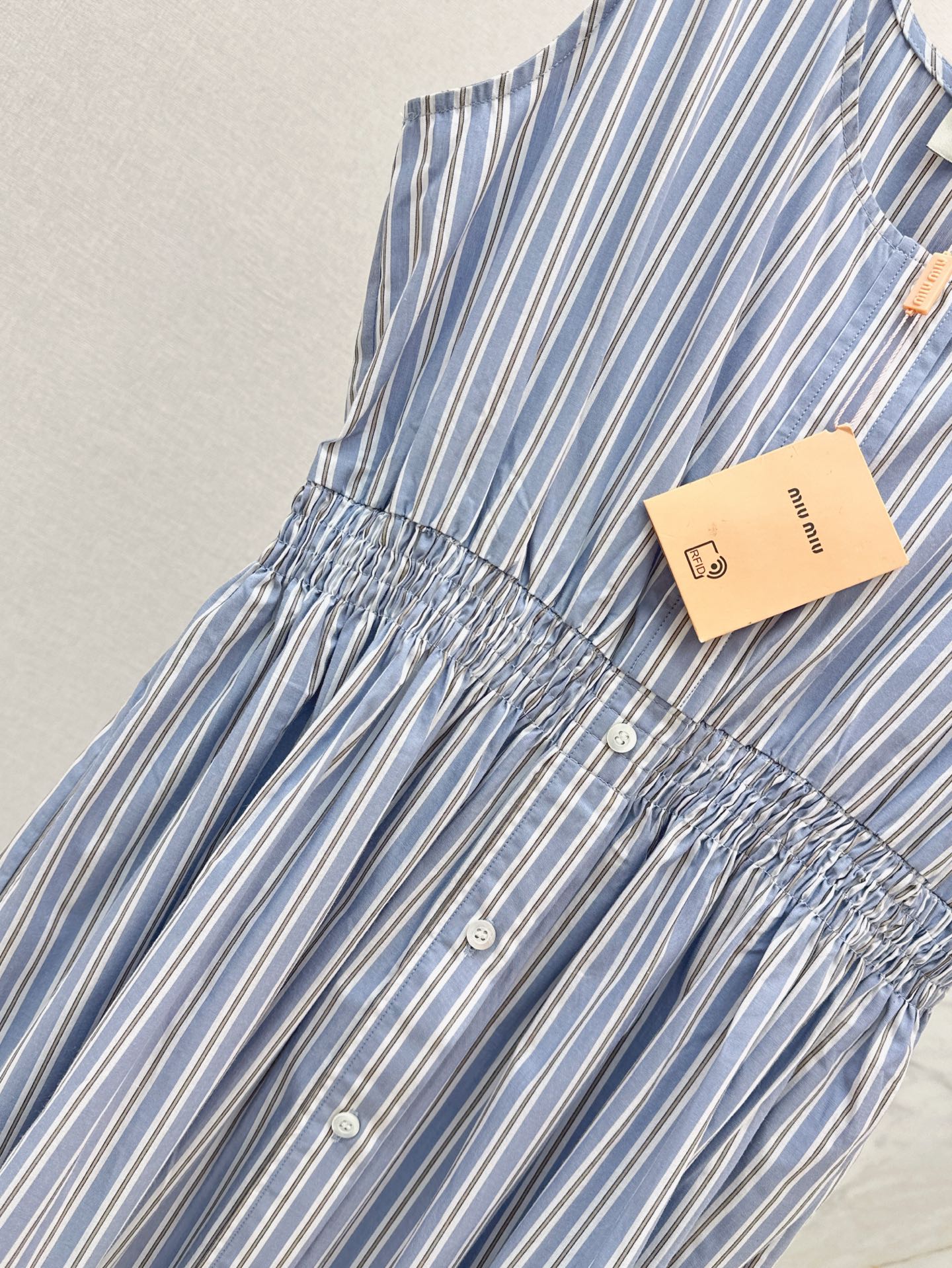 25ss striped sleeveless dress