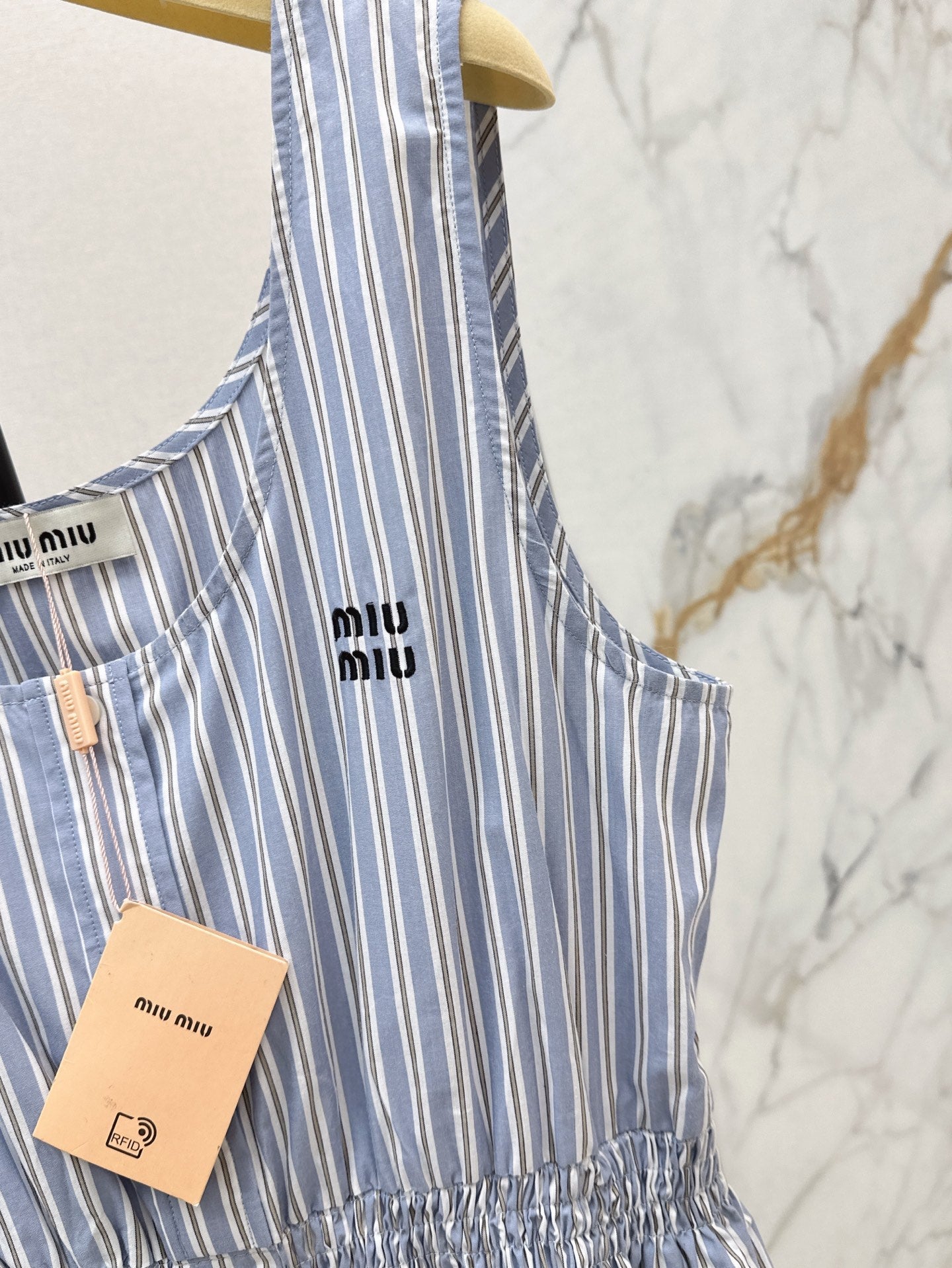 25ss striped sleeveless dress