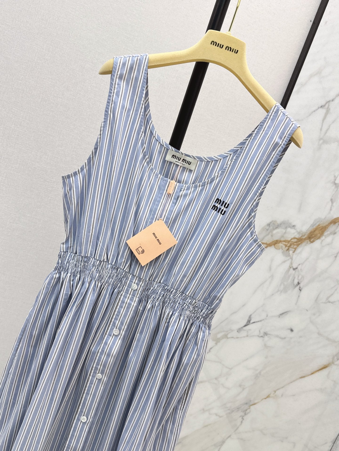 25ss striped sleeveless dress