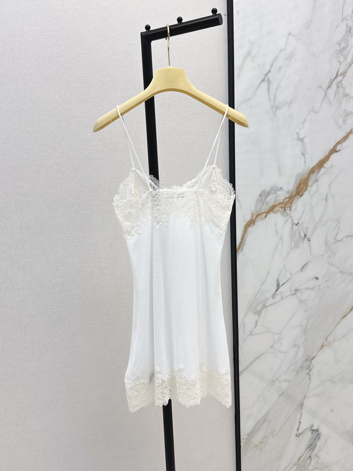 25ss lace suspender skirt
