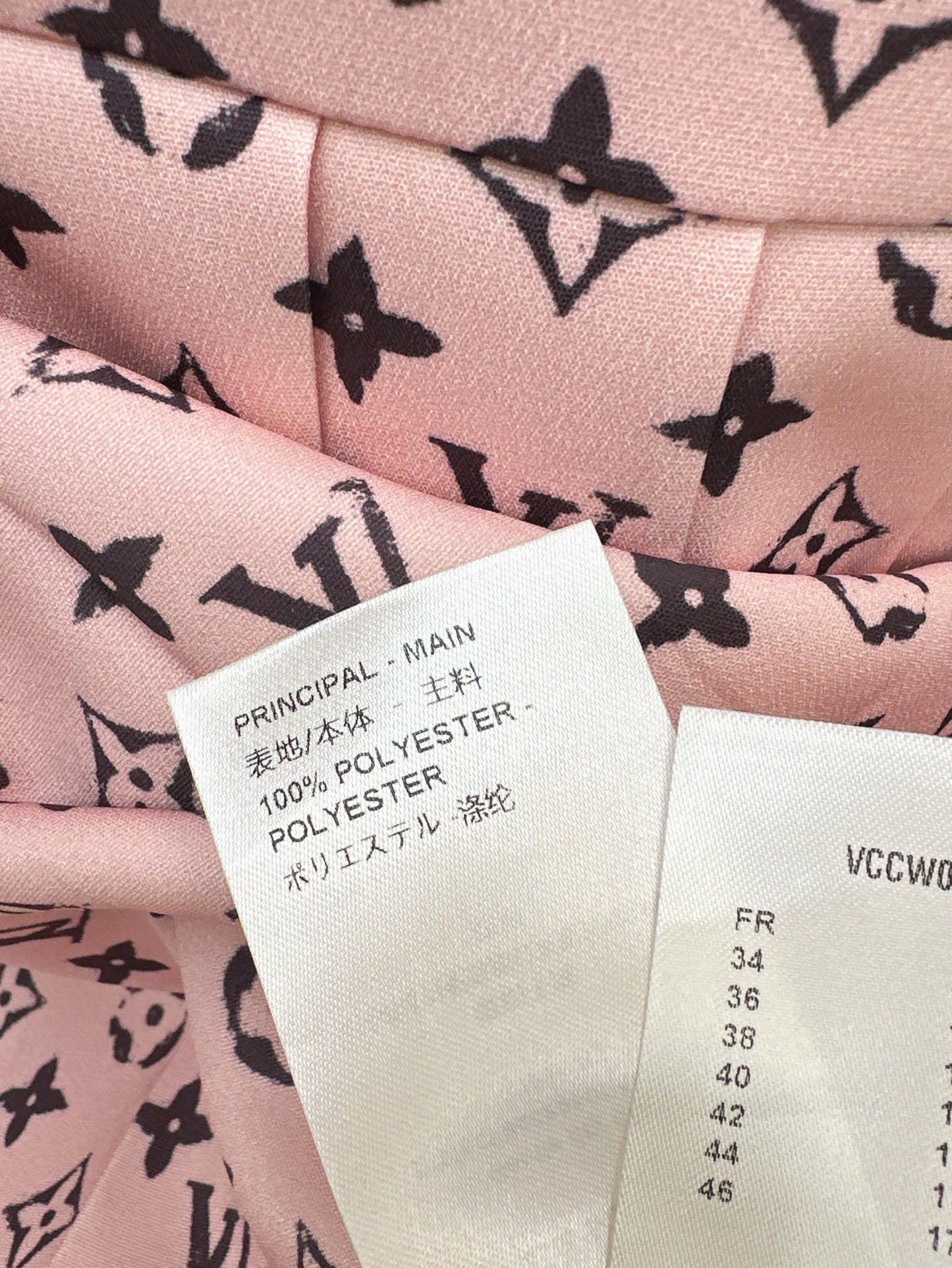 25ss classic floral pink sleeveless dress