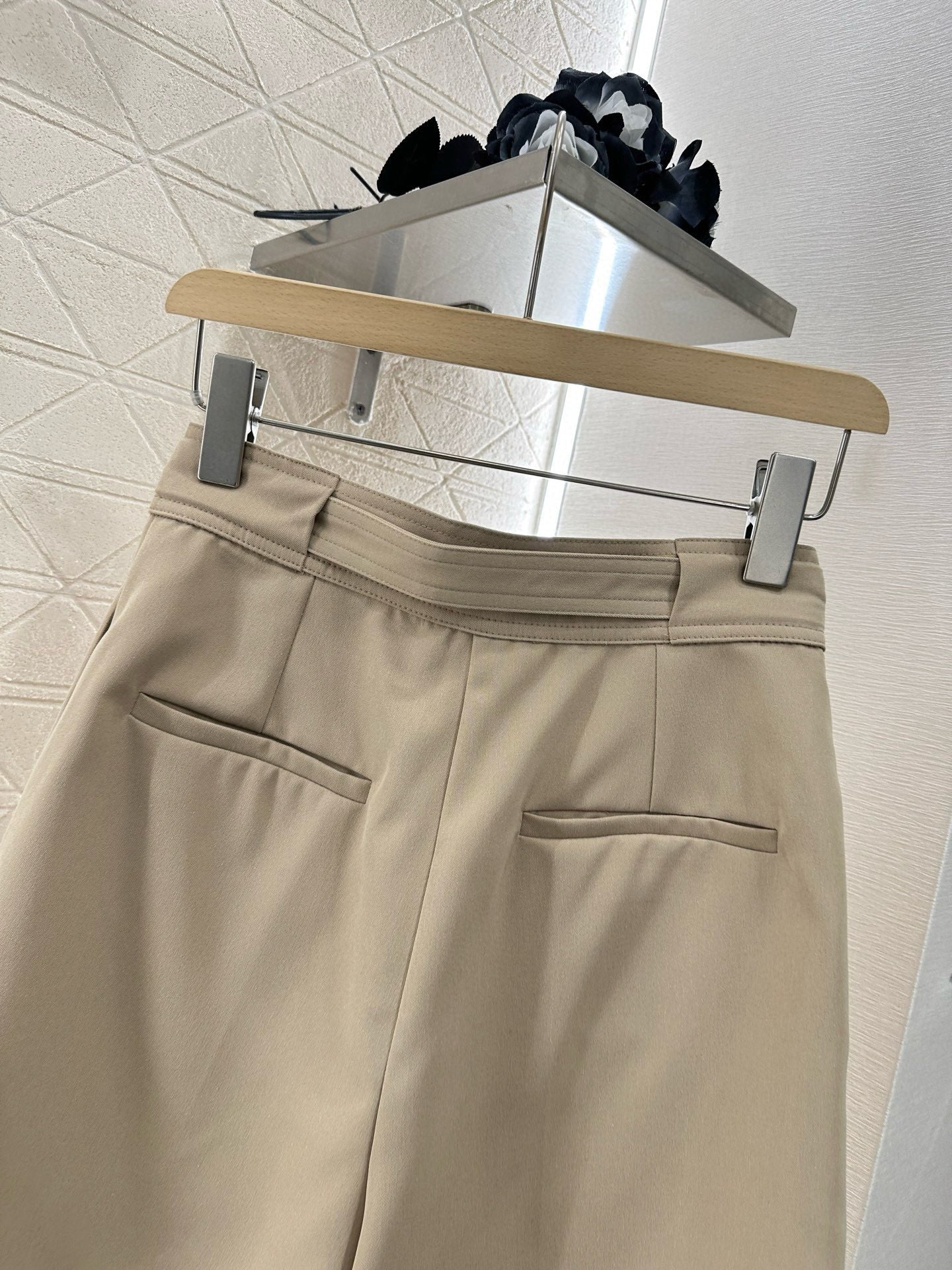 25ss lace-up shorts