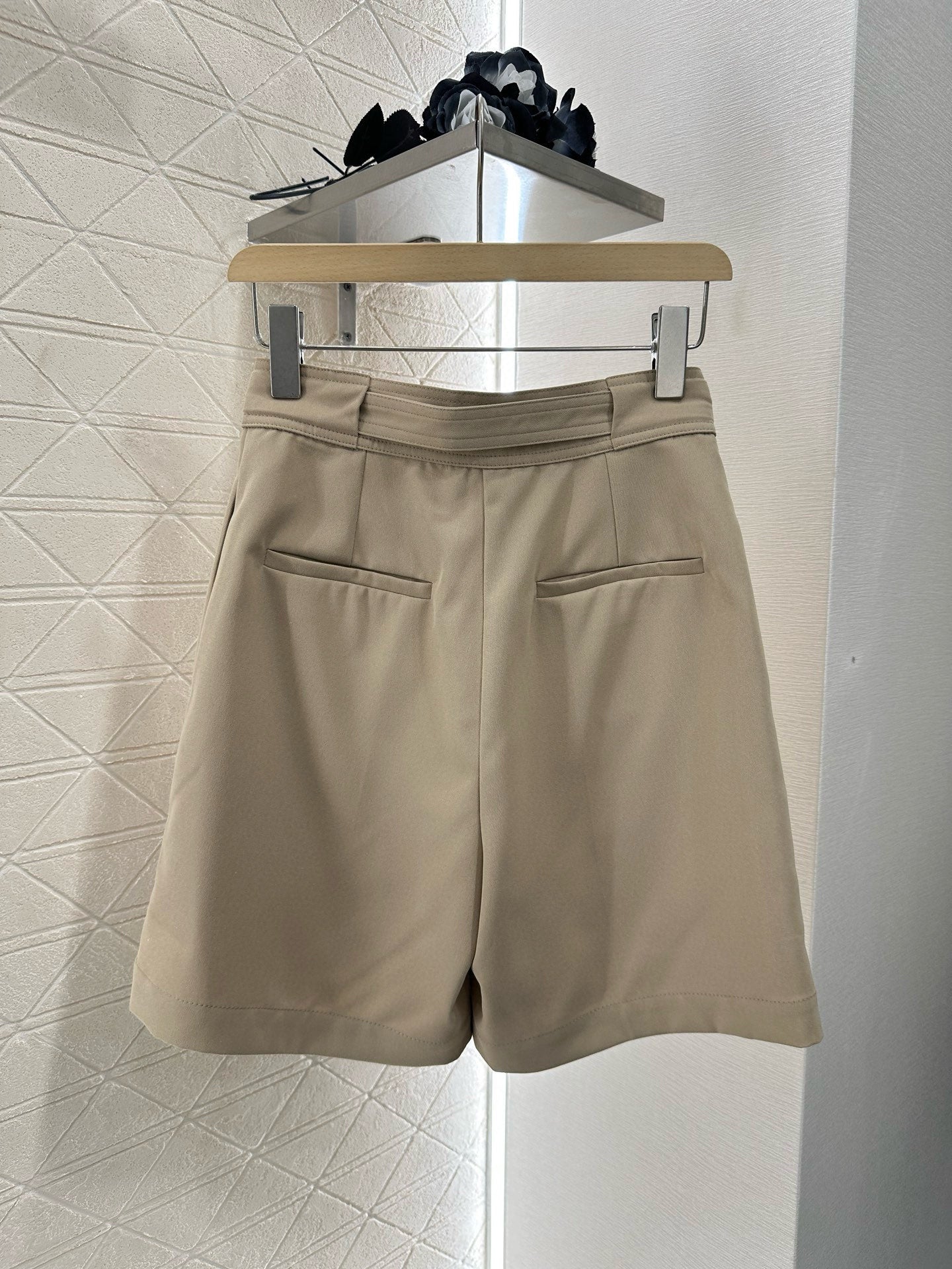 25ss lace-up shorts