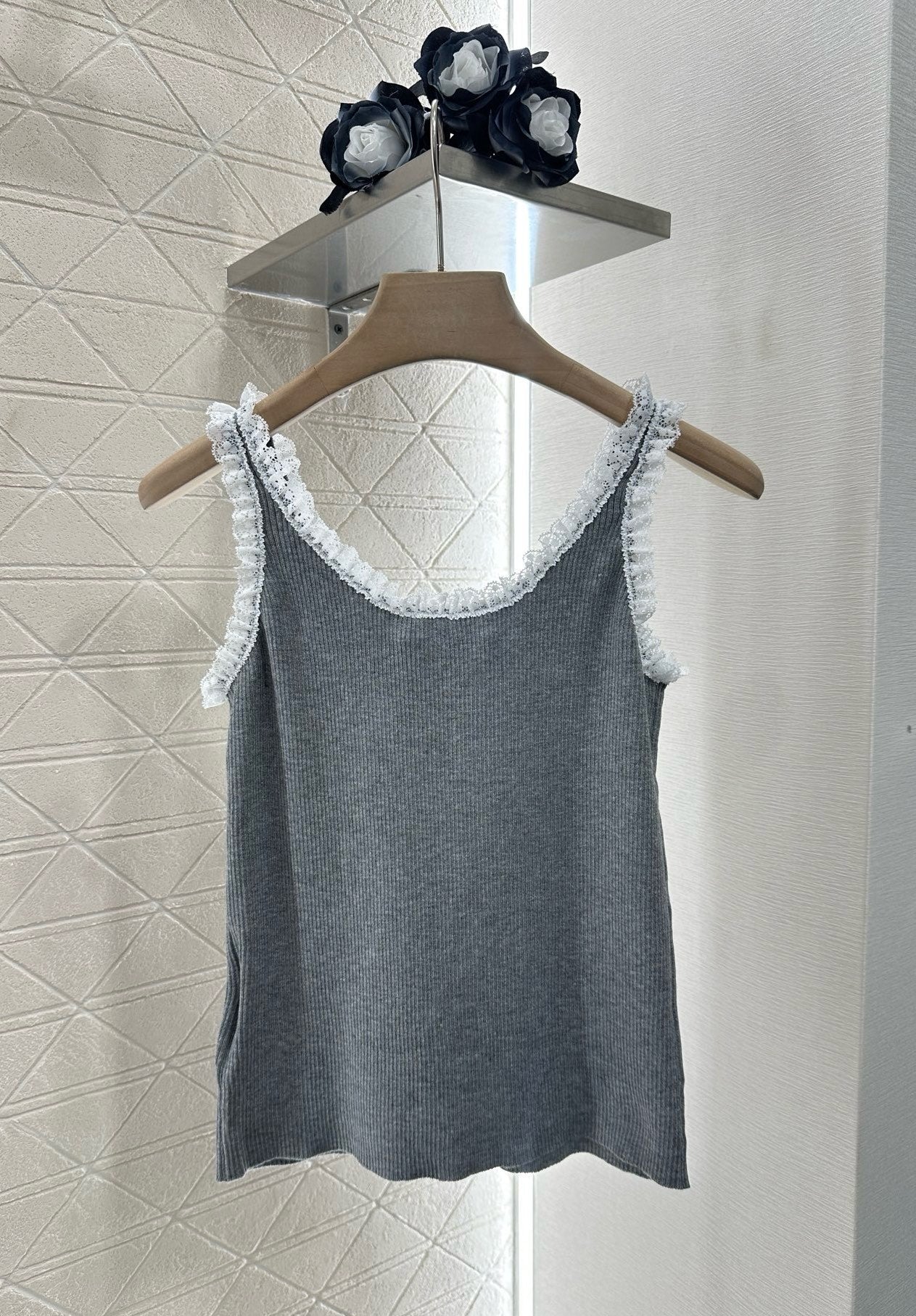 25ss lace vest