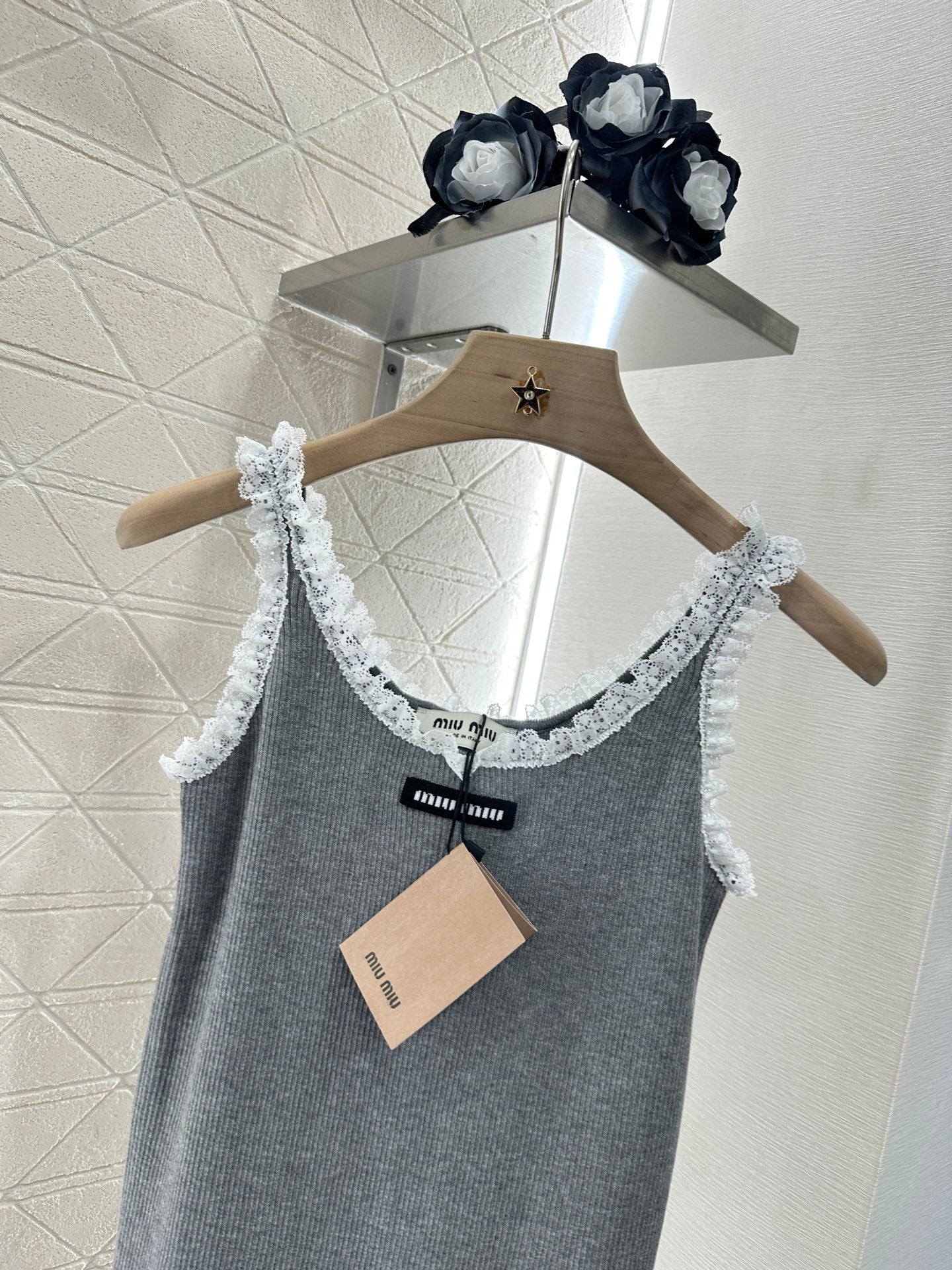 25ss lace vest