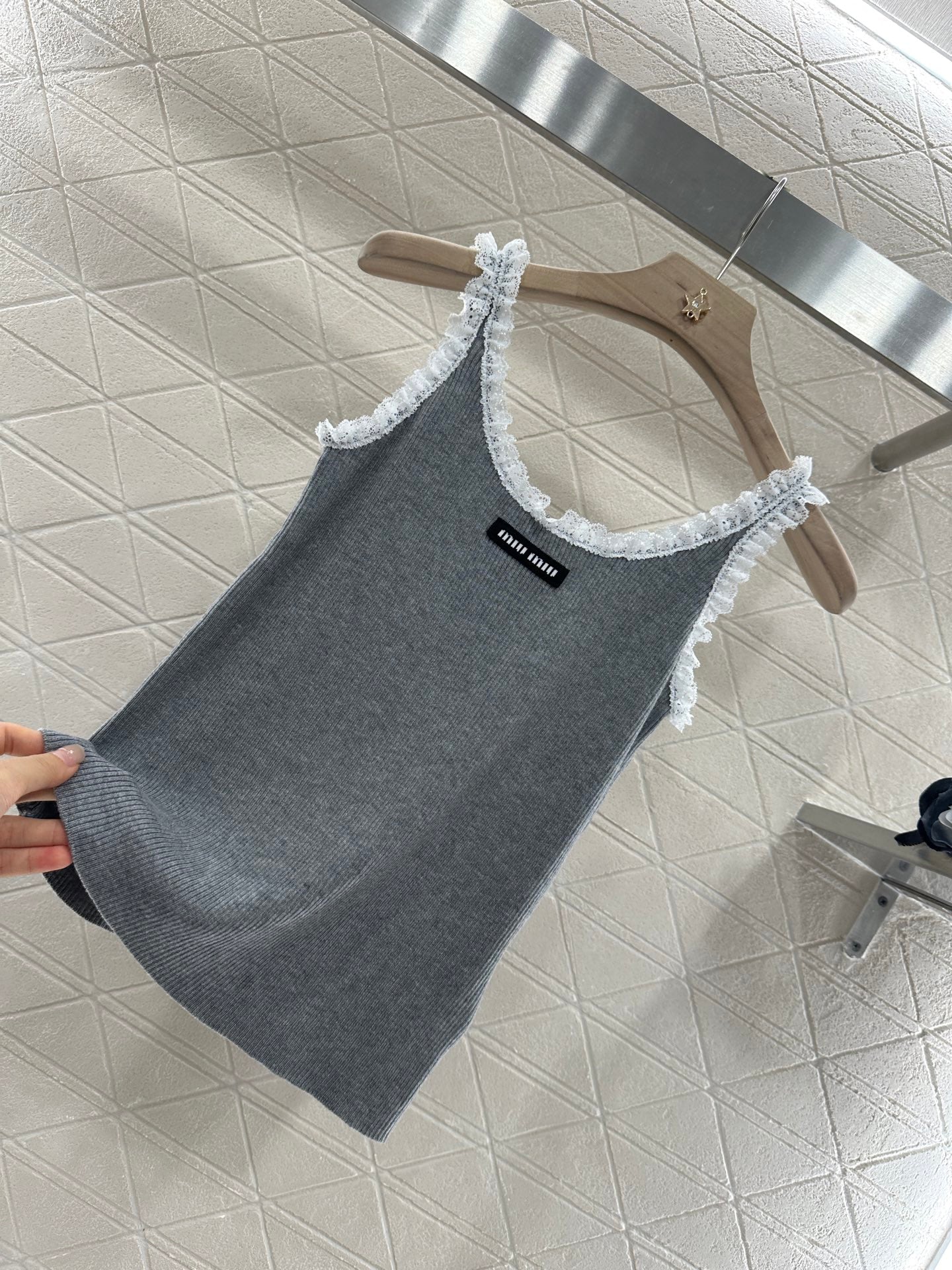 25ss lace vest