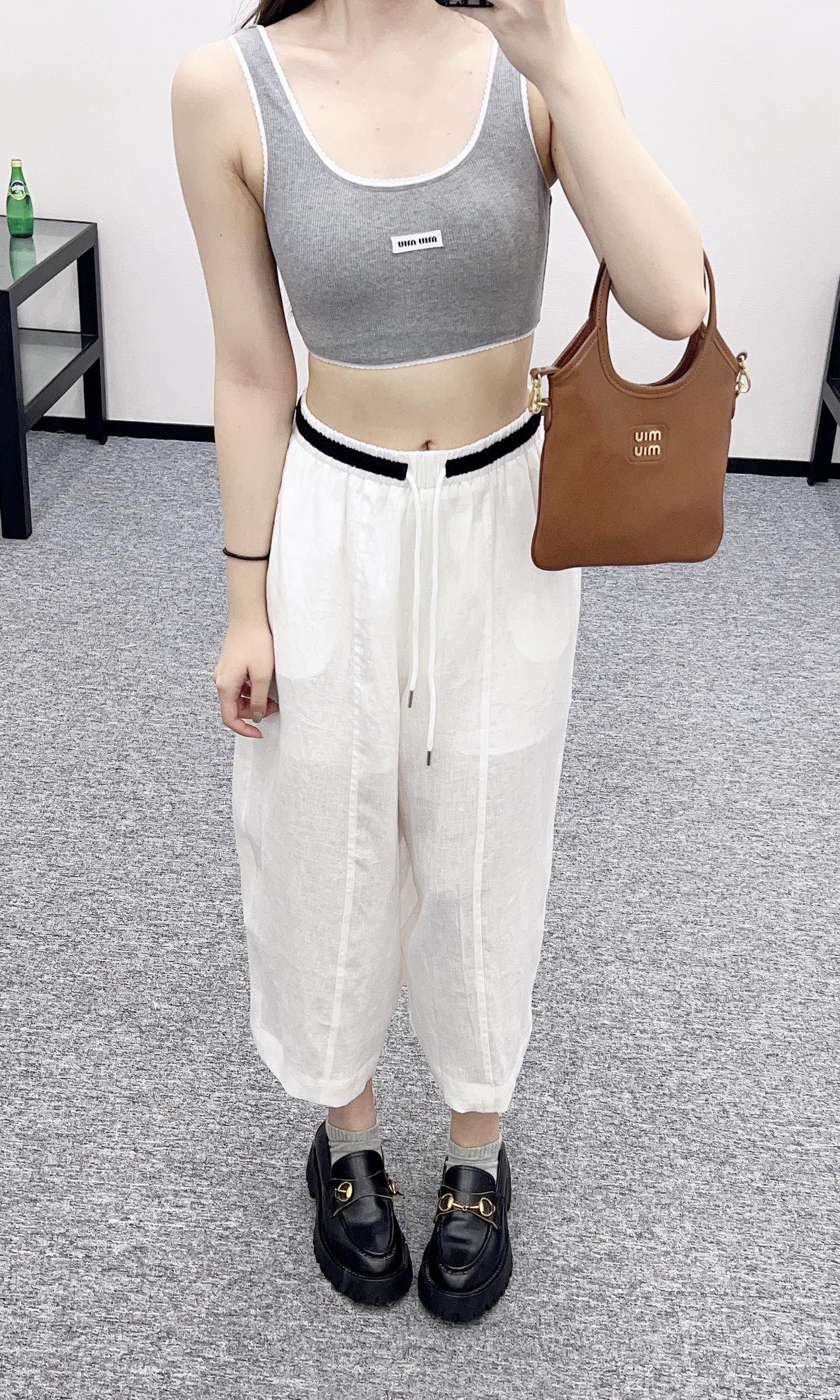 25ss lace short bra vest