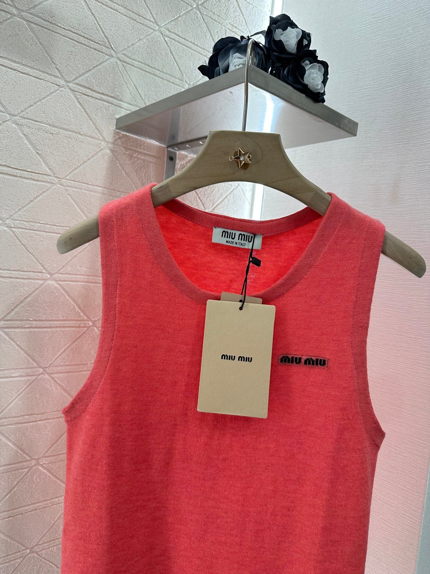 25ss slim fit wool yarn vest