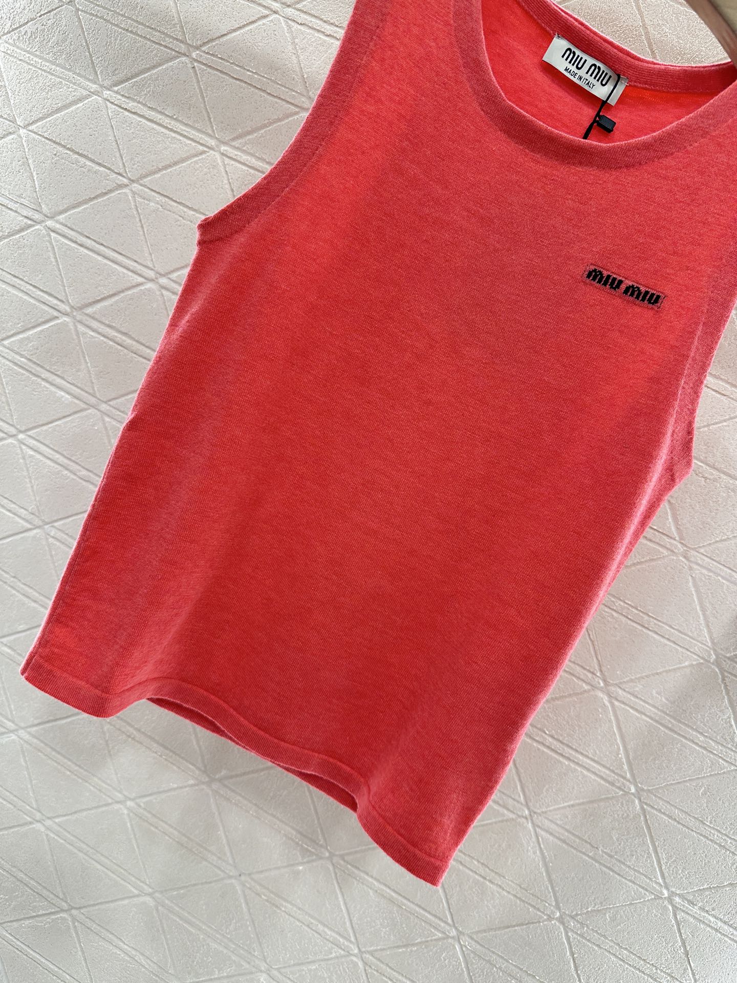 25ss slim fit wool yarn vest