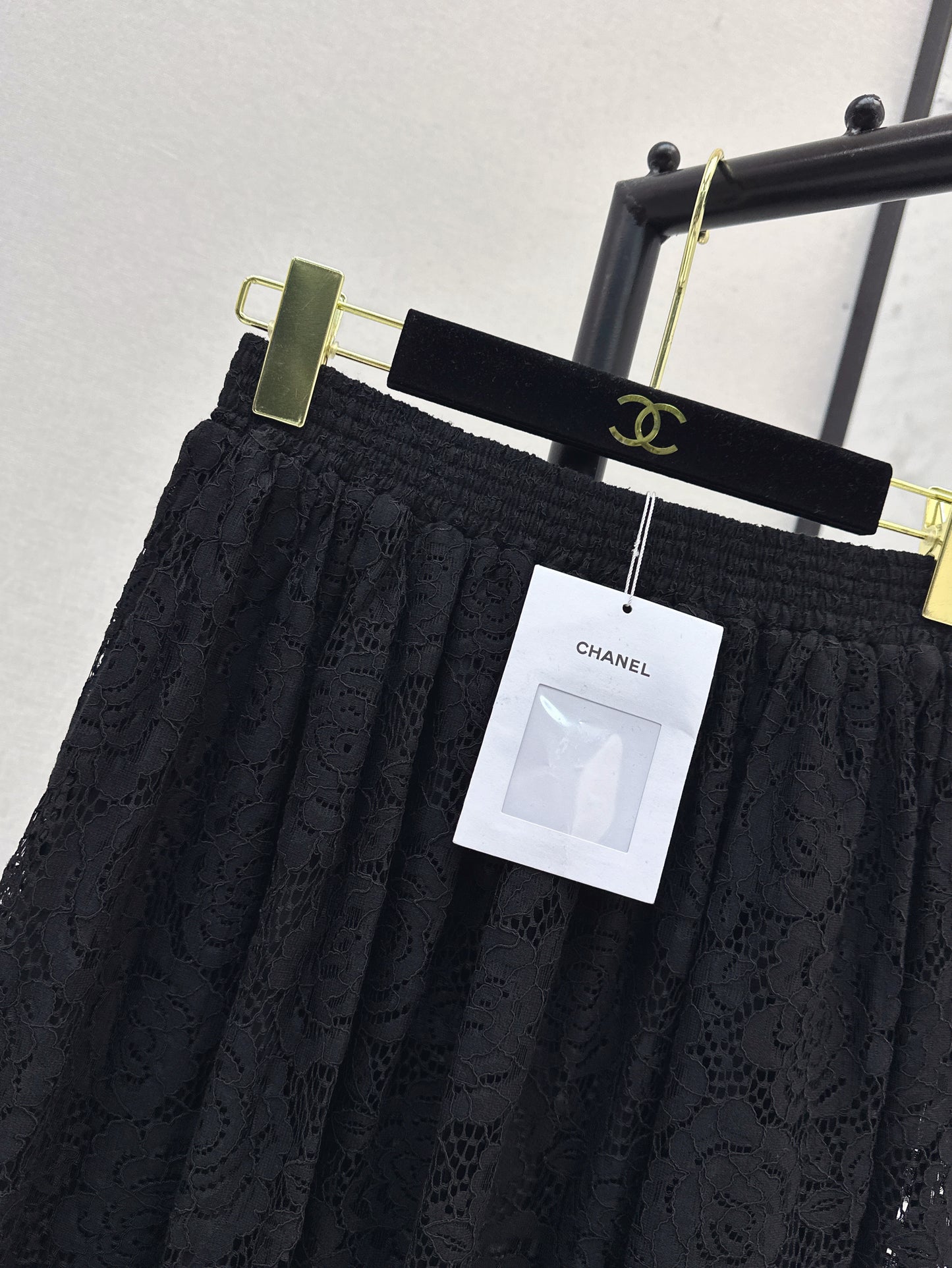 25ss Lace shirt + lace long skirt