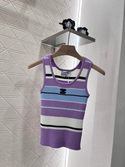 25SS new fashion knitted vest in two colors