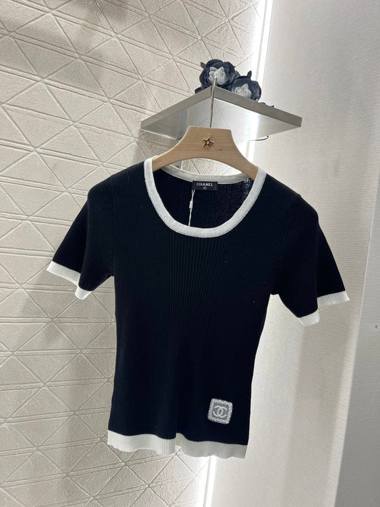 New fashion knitted T-shirts in two colors