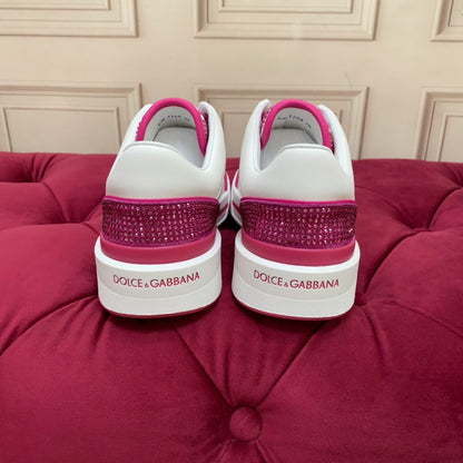 Fashionable rhinestone casual flat shoes