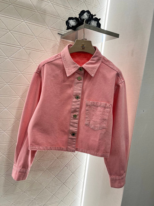 New arrival denim jacquard jacket