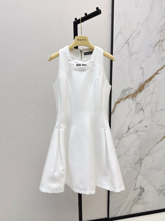 25ss sleeveless waist dress