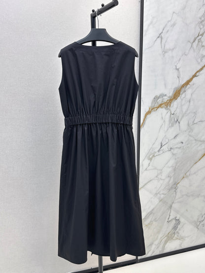 25ss belted pleated cargo tank top
