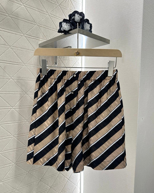 25ss jacquard silk shorts