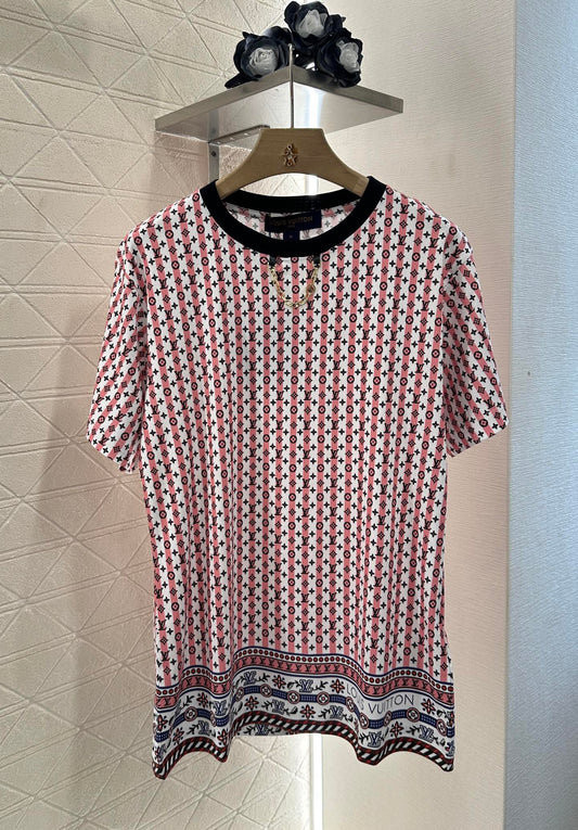 25ss printed chain T-shirt