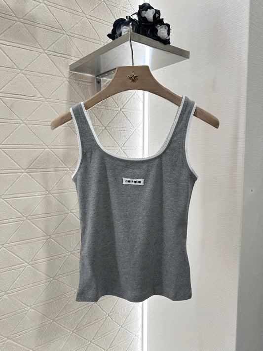 25ss lace cotton vest