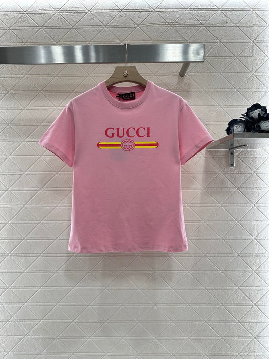 25ss letter print T-shirt