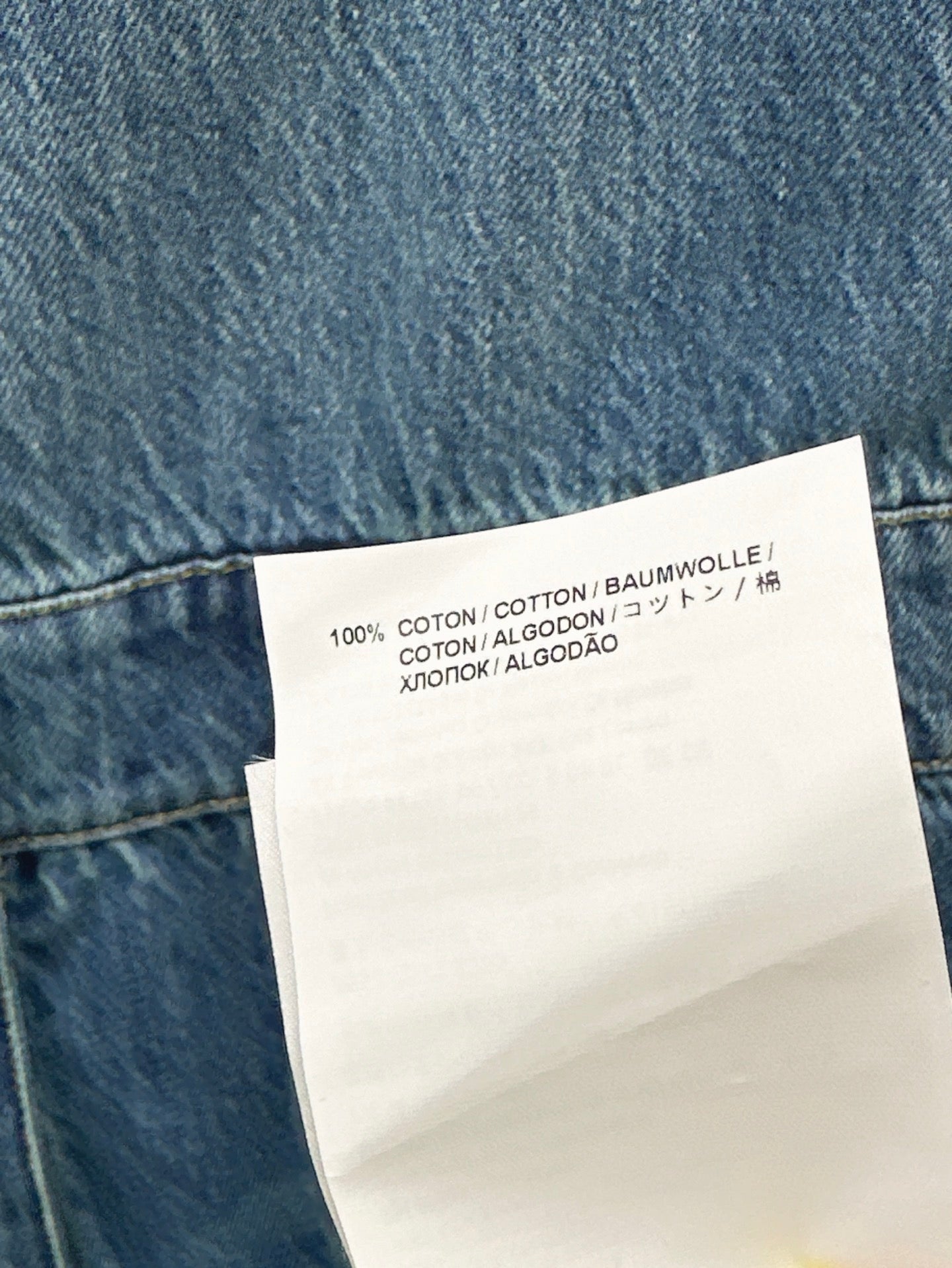 25ss classic triangle logo embellished sleeveless denim dress