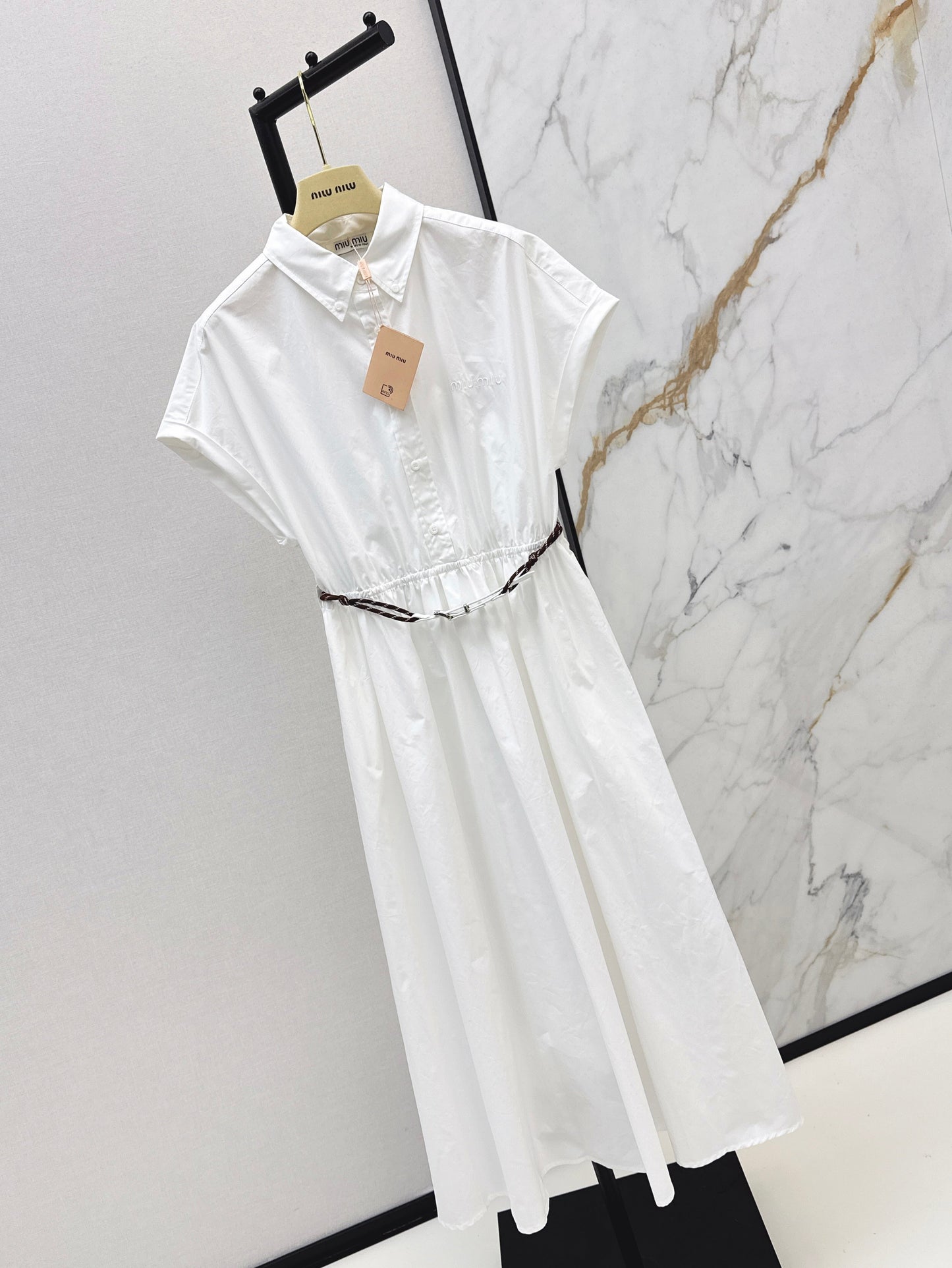 25ss long shirt style dress
