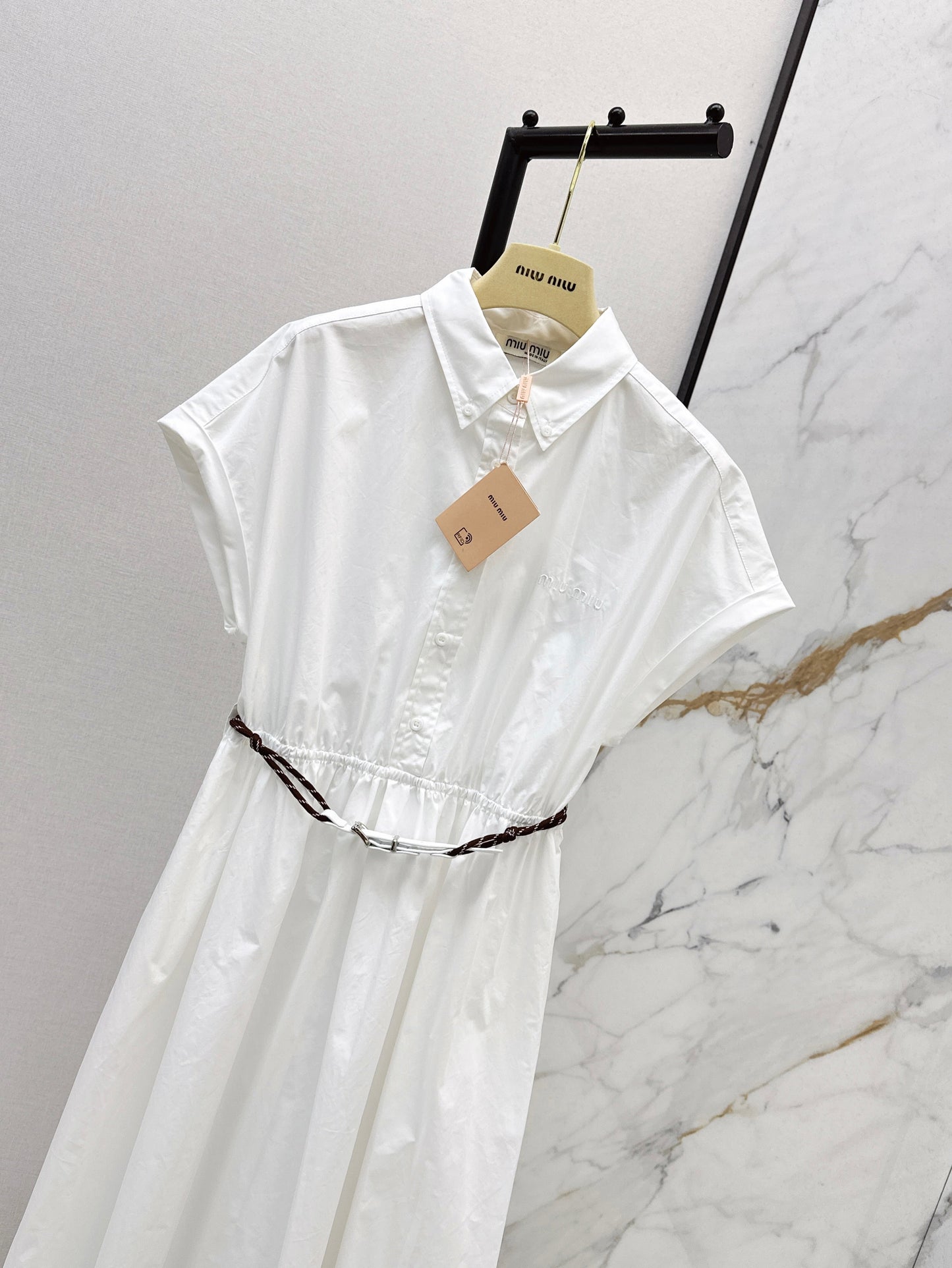 25ss long shirt style dress