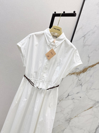 25ss long shirt style dress