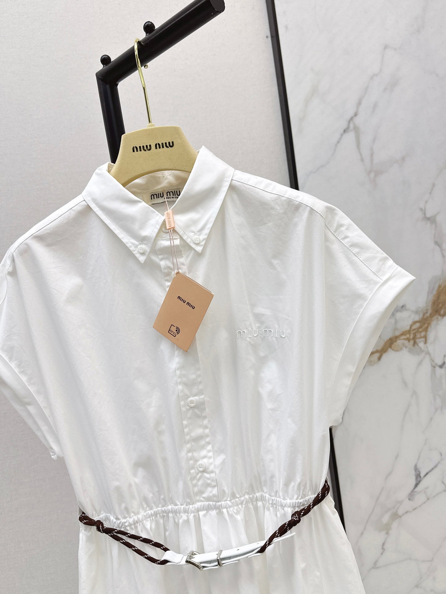 25ss long shirt style dress
