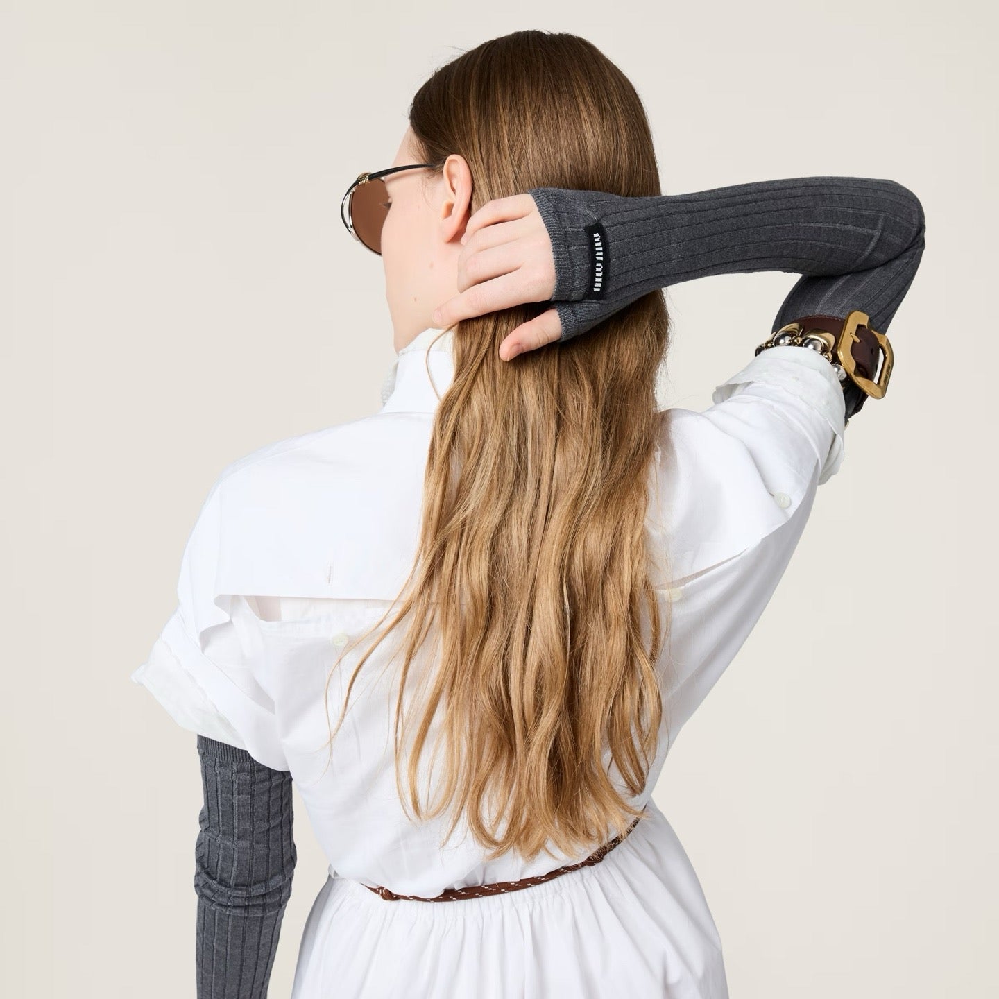 25ss long shirt style dress